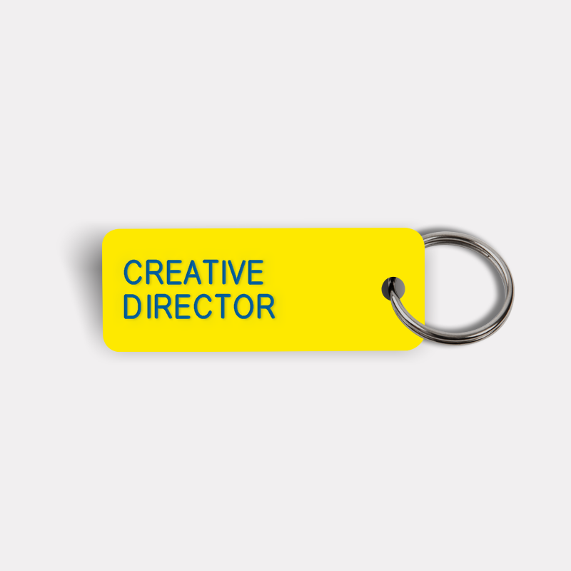 CREATIVE DIRECTOR Keytag