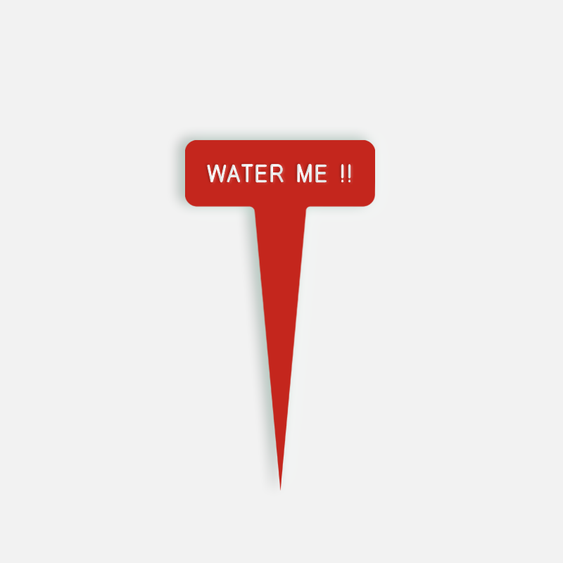 WATER ME !! Small Caption