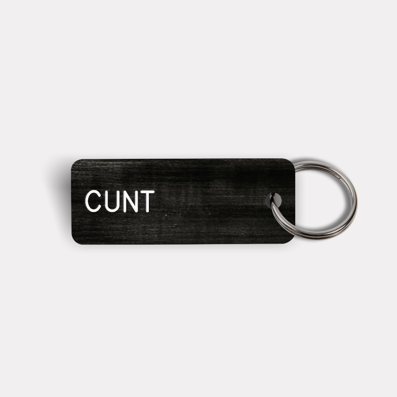 CUNT Keytag