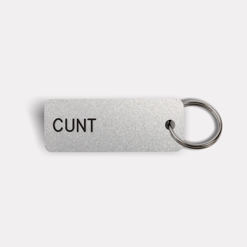 CUNT Keytag