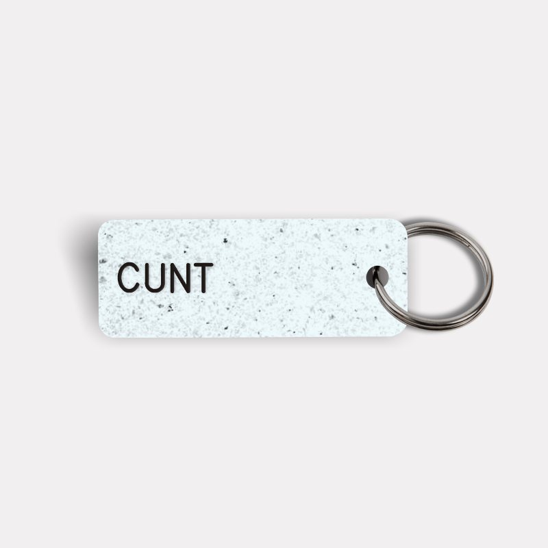 CUNT Keytag