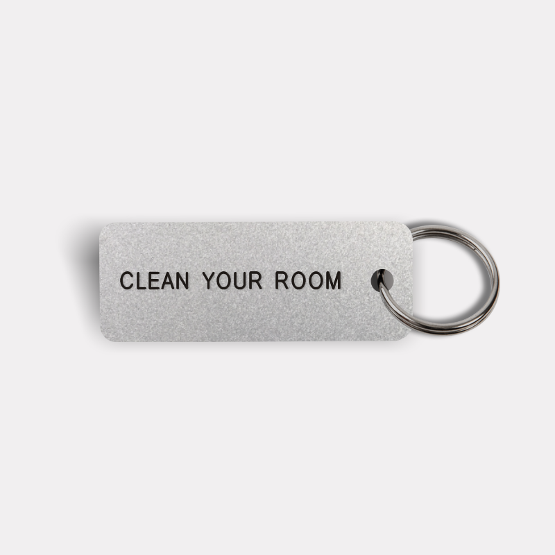 CLEAN YOUR ROOM Keytag