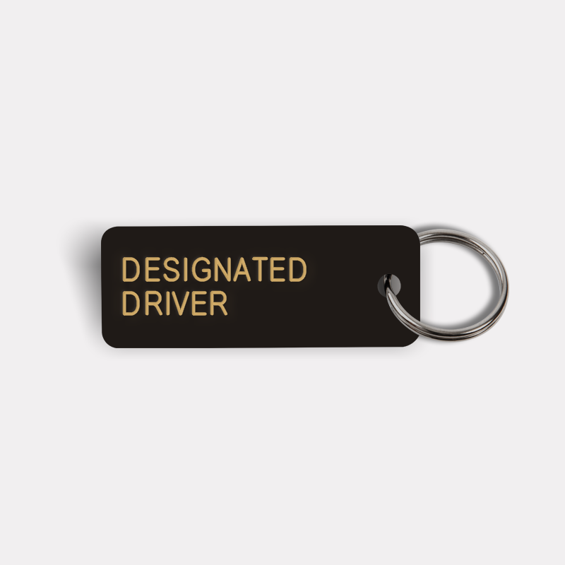 DESIGNATED DRIVER Keytag