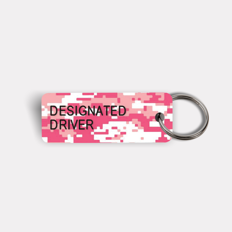 DESIGNATED DRIVER Keytag