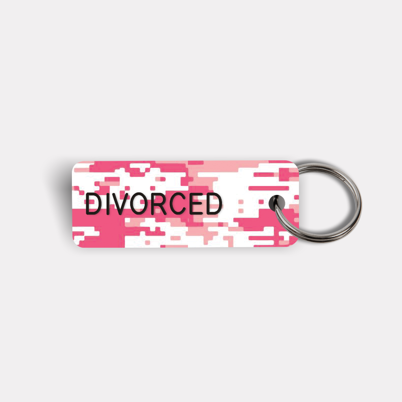 DIVORCED Keytag