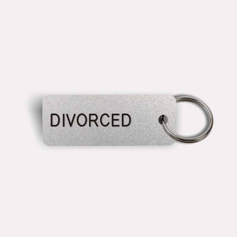 DIVORCED Keytag