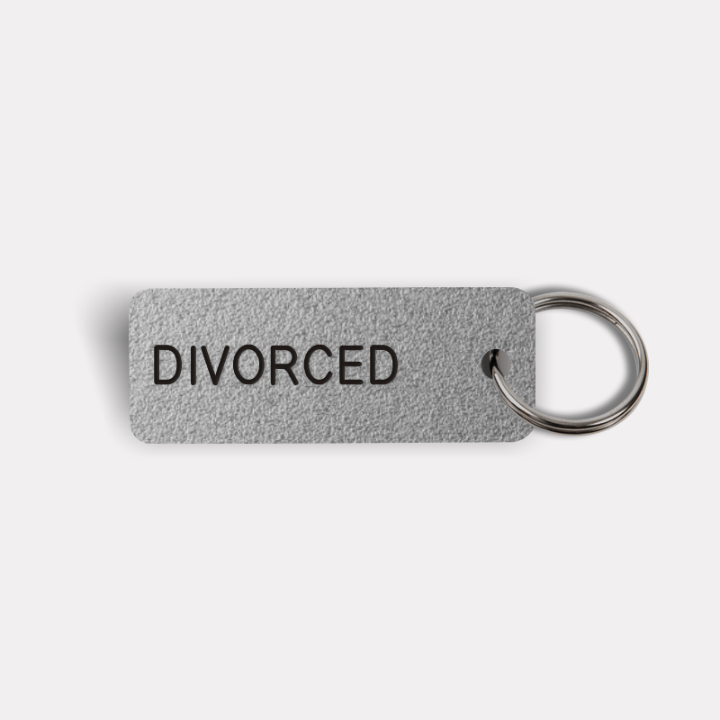 DIVORCED Keytag