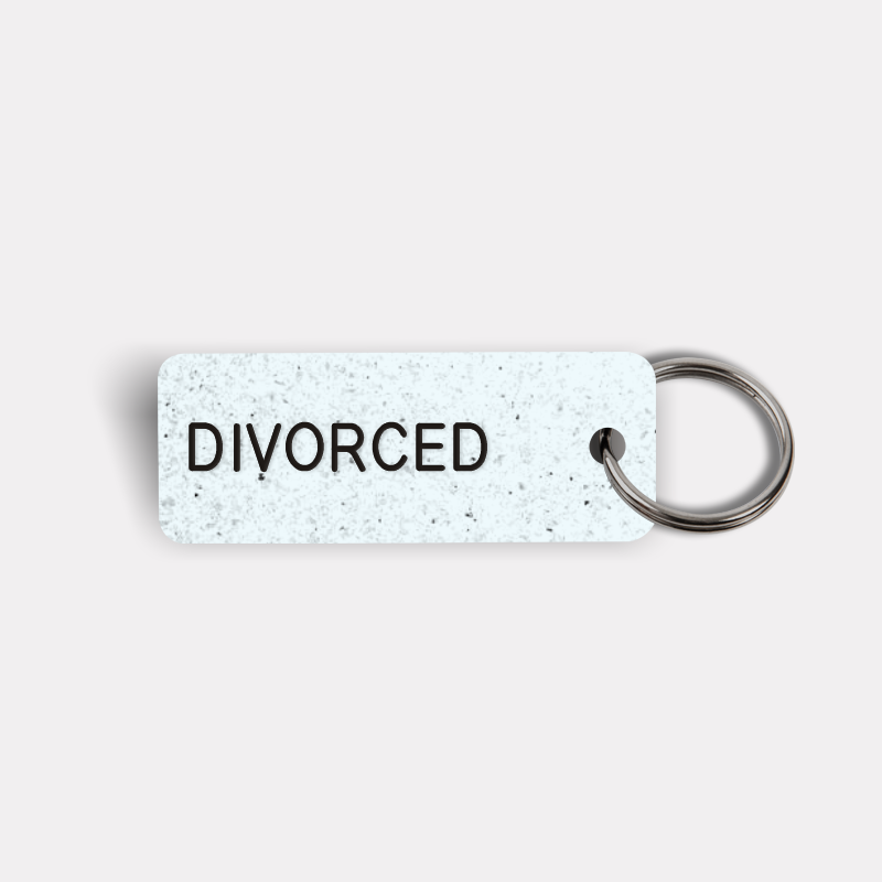 DIVORCED Keytag