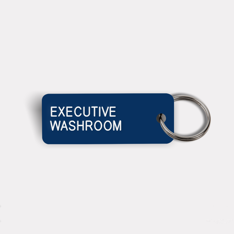 EXECUTIVE WASHROOM Keytag