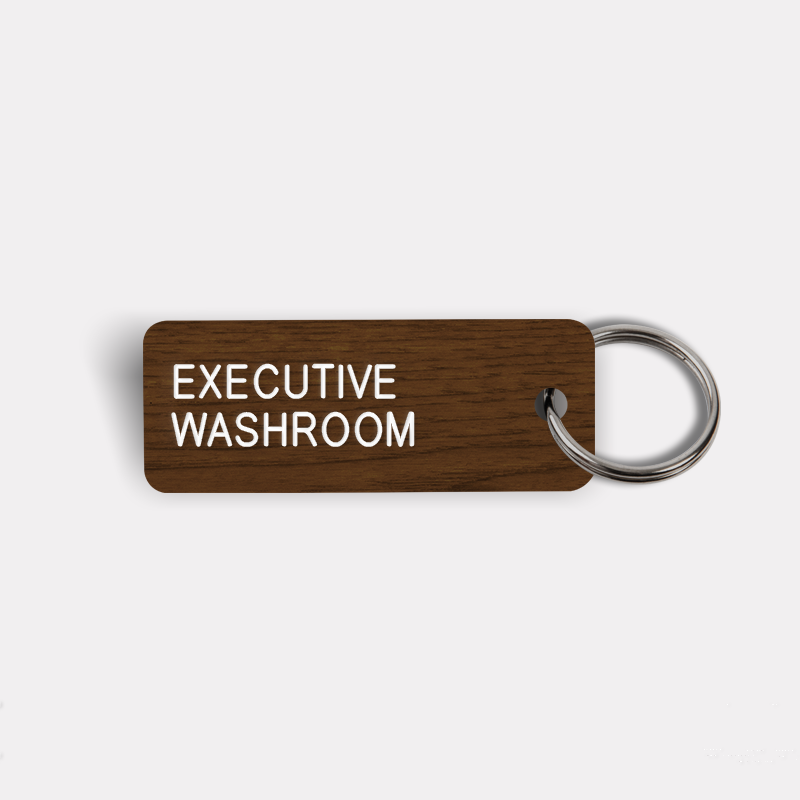 EXECUTIVE WASHROOM Keytag