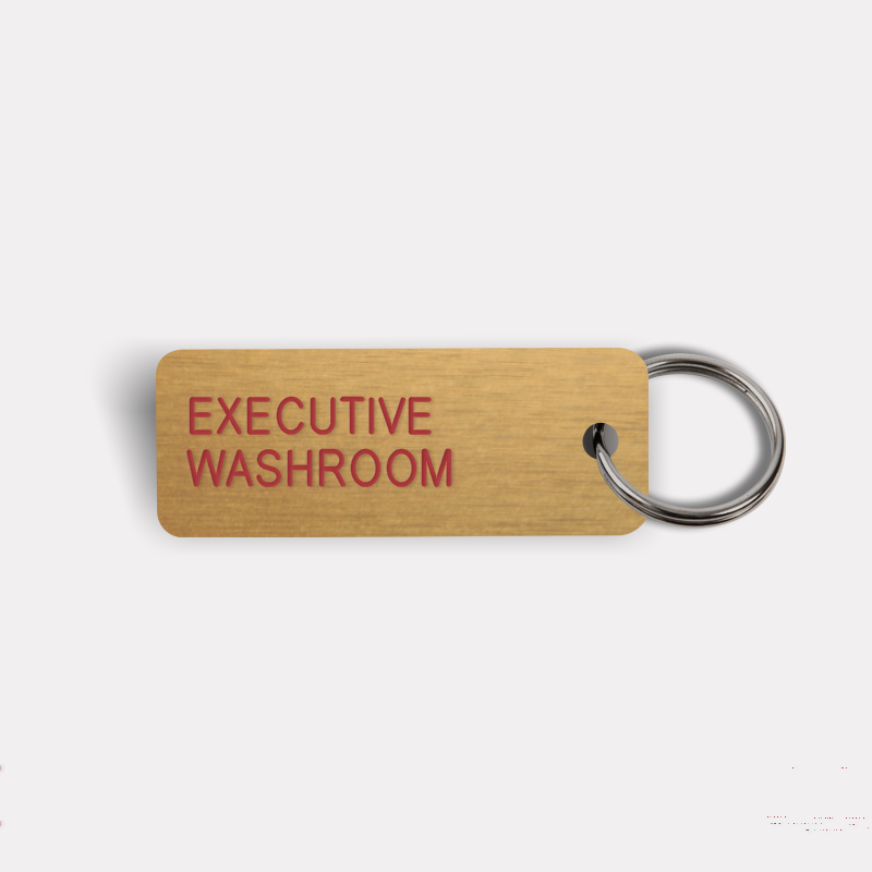 EXECUTIVE WASHROOM Keytag
