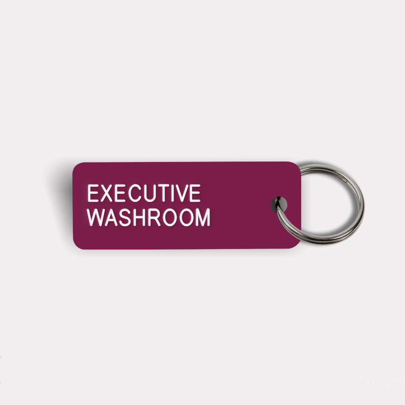 EXECUTIVE WASHROOM Keytag