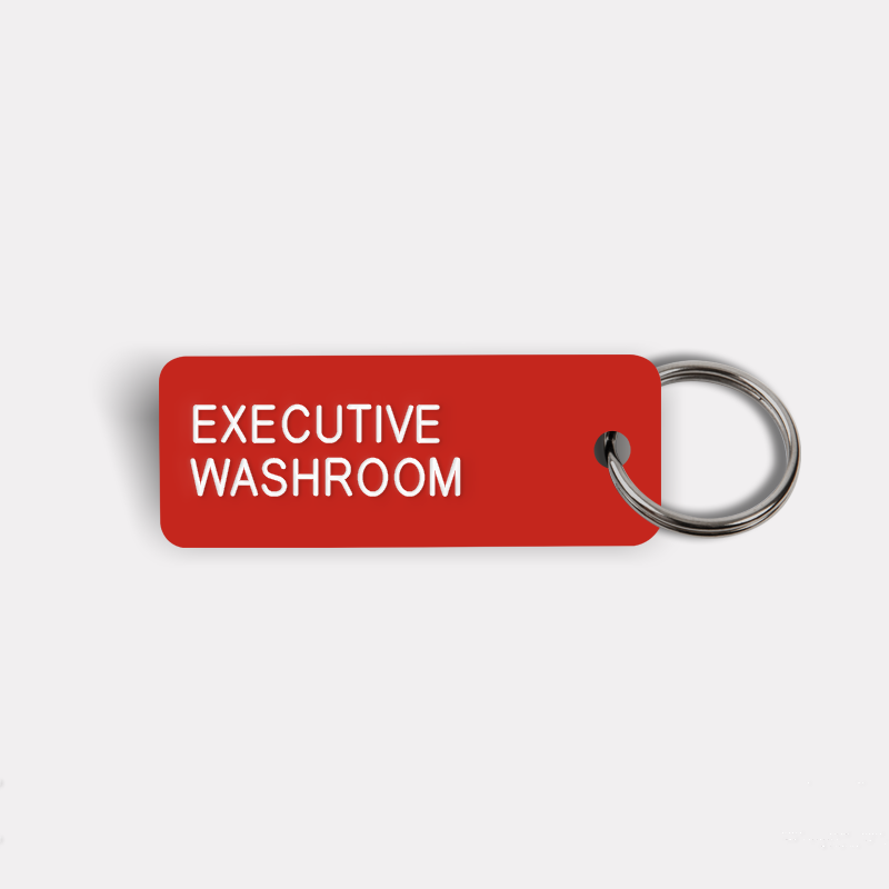 EXECUTIVE WASHROOM Keytag