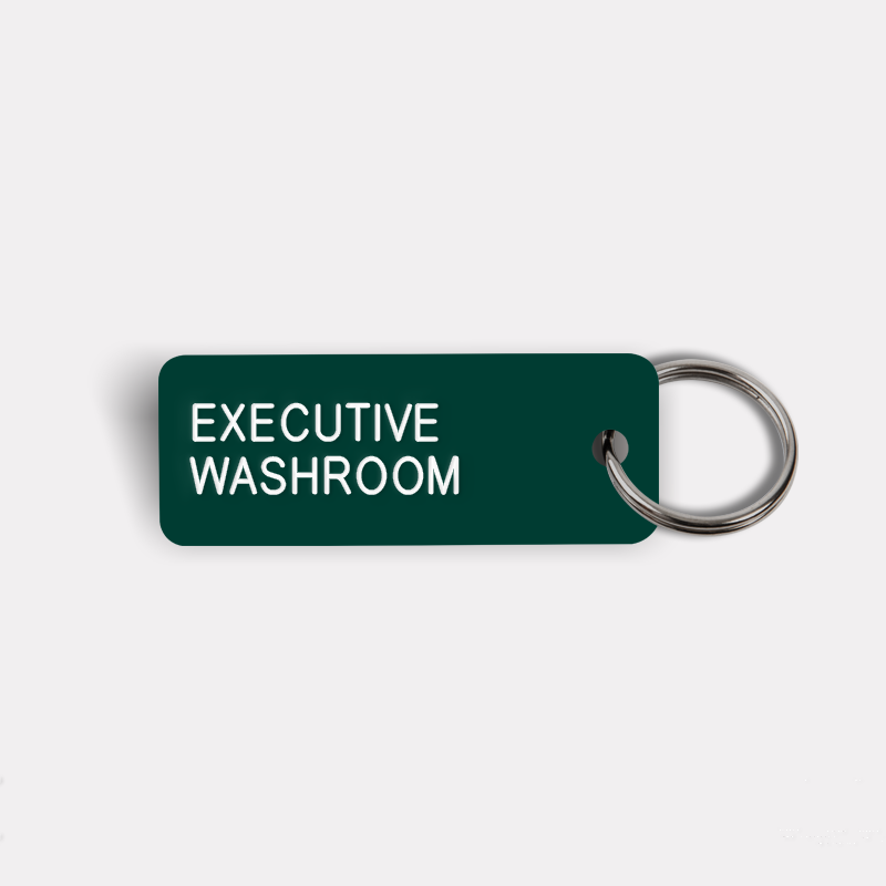 EXECUTIVE WASHROOM Keytag