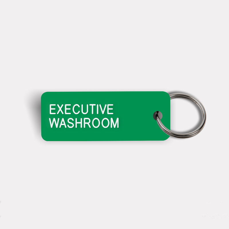 EXECUTIVE WASHROOM Keytag