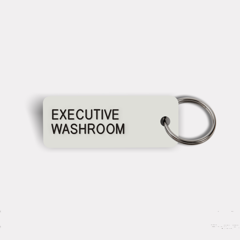 EXECUTIVE WASHROOM Keytag