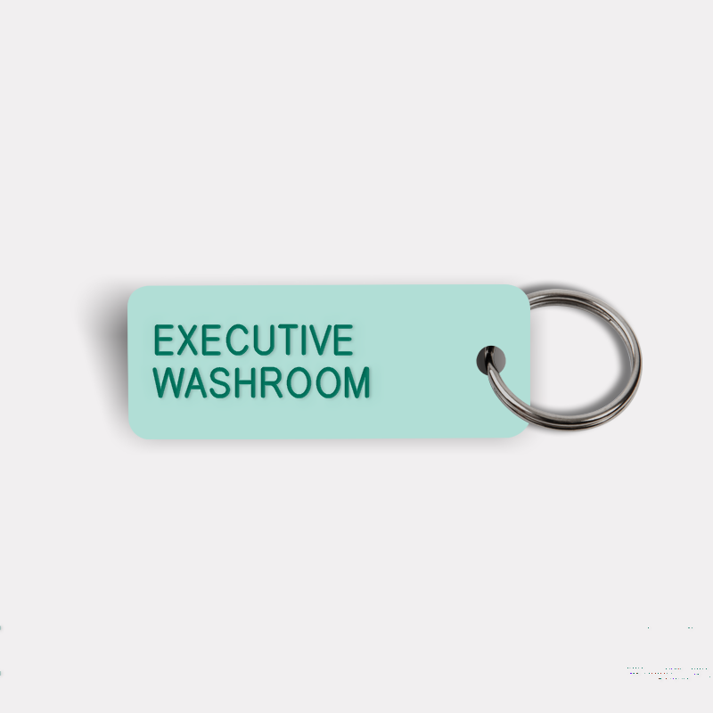 EXECUTIVE WASHROOM Keytag