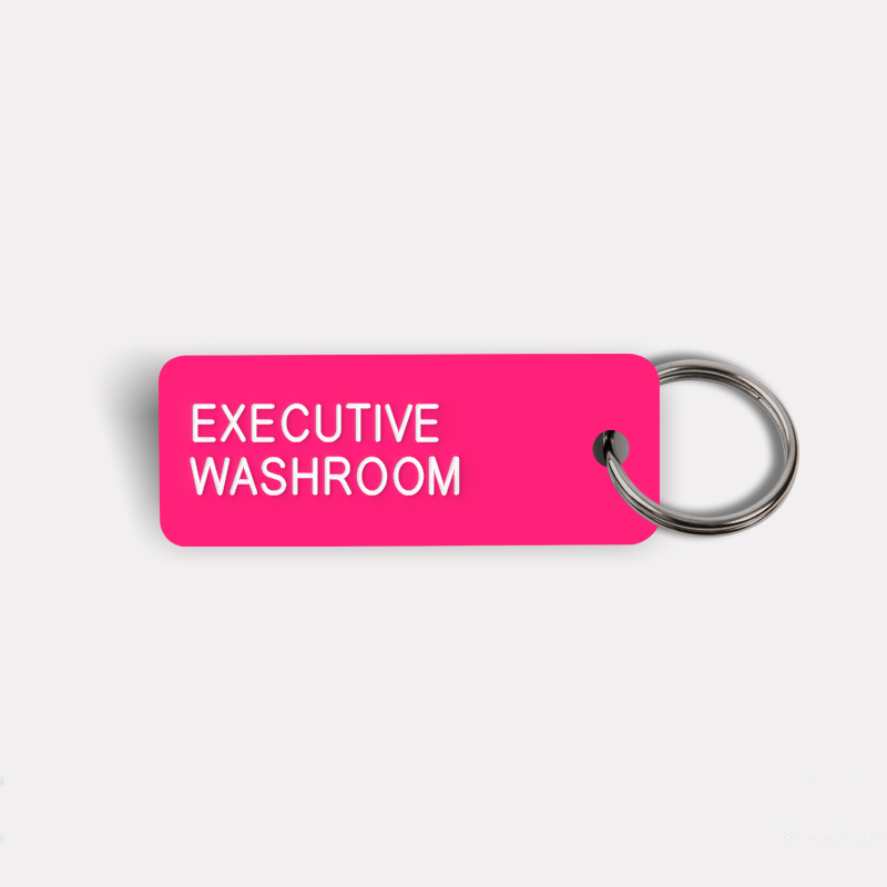 EXECUTIVE WASHROOM Keytag
