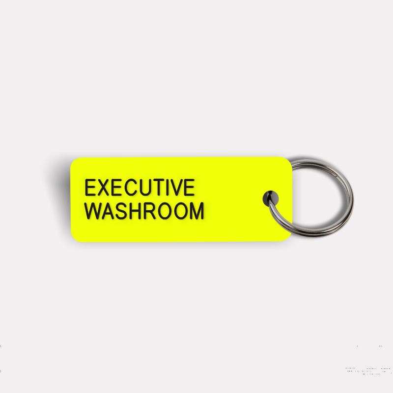 EXECUTIVE WASHROOM Keytag