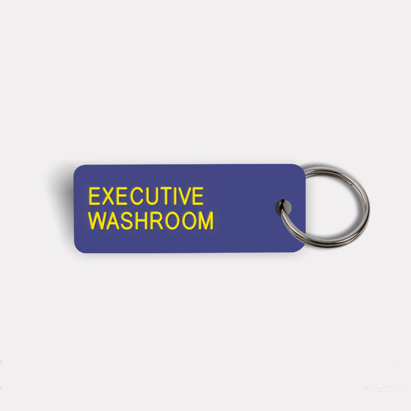 EXECUTIVE WASHROOM Keytag
