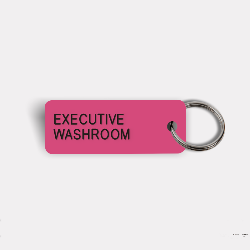 EXECUTIVE WASHROOM Keytag