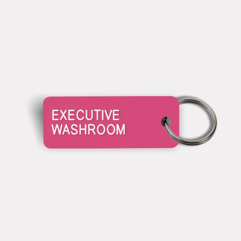 EXECUTIVE WASHROOM Keytag