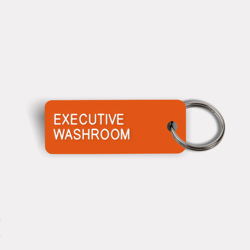 EXECUTIVE WASHROOM Keytag