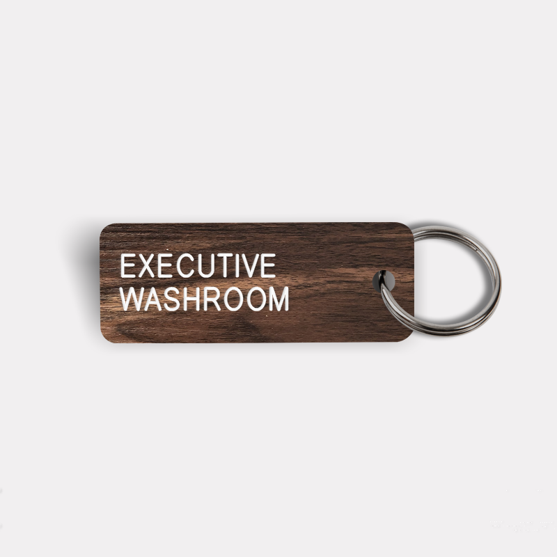 EXECUTIVE WASHROOM Keytag