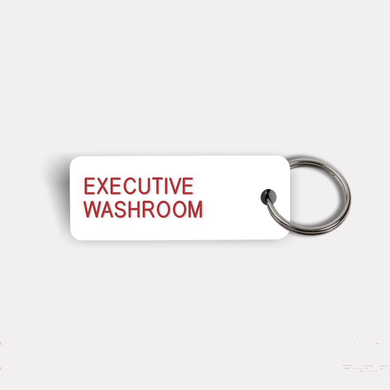 EXECUTIVE WASHROOM Keytag