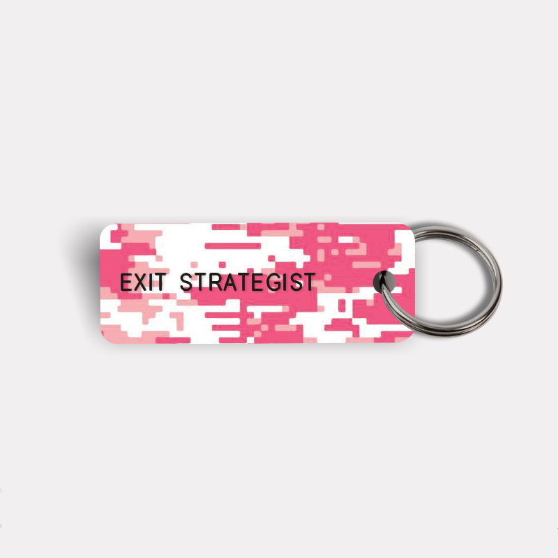 EXIT STRATEGIST Keytag