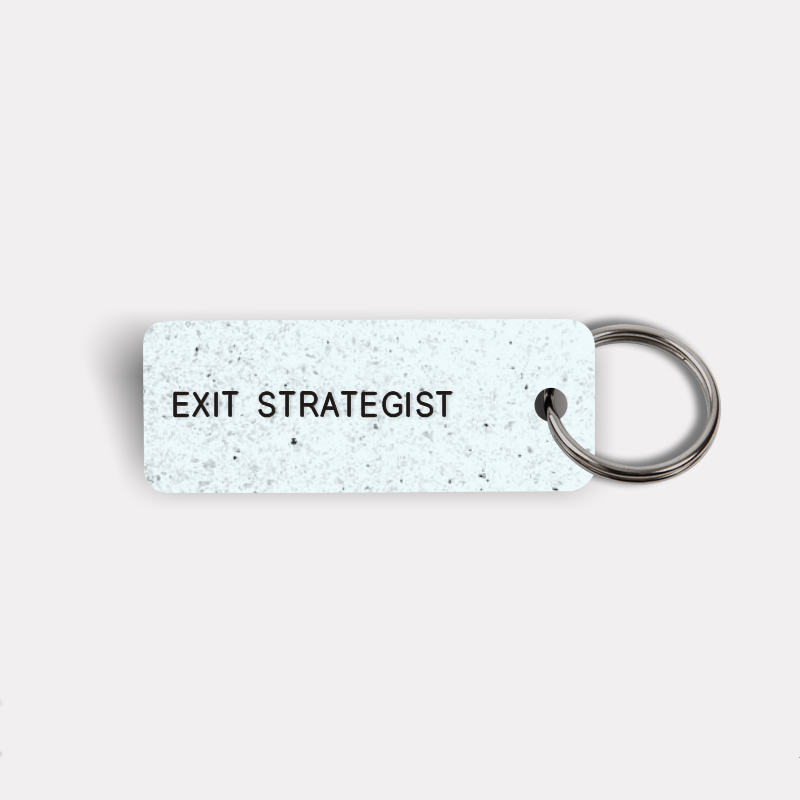 EXIT STRATEGIST Keytag