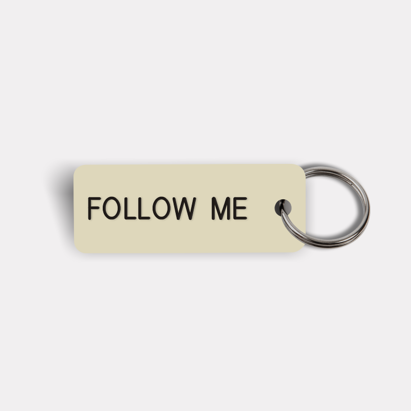 FOLLOW ME Keytag