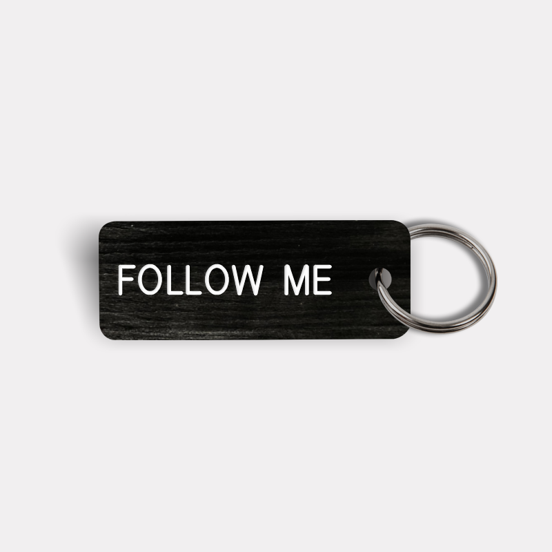 FOLLOW ME Keytag