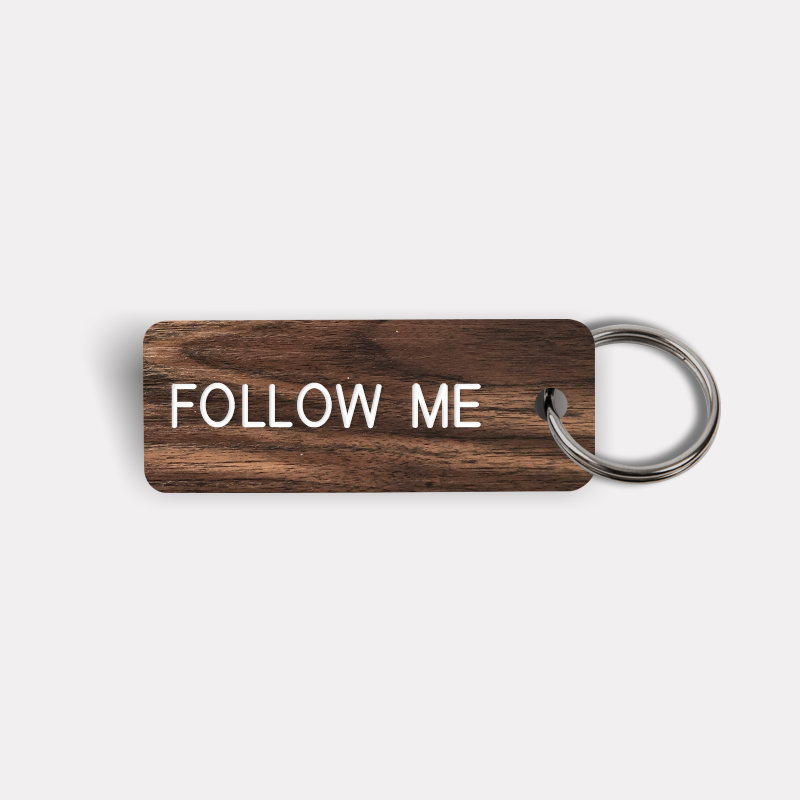 FOLLOW ME Keytag