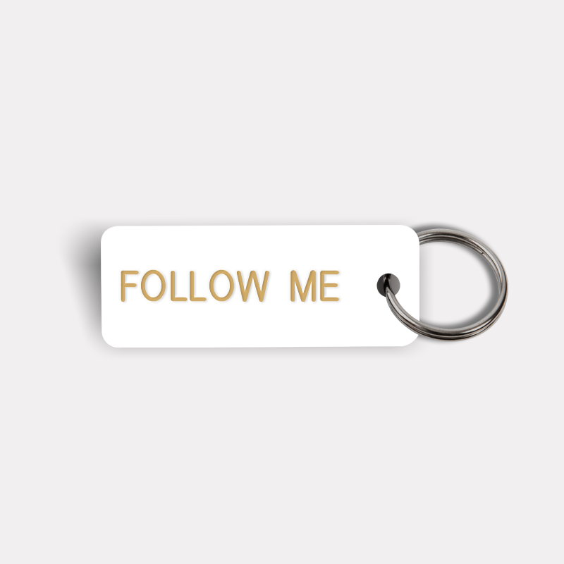 FOLLOW ME Keytag