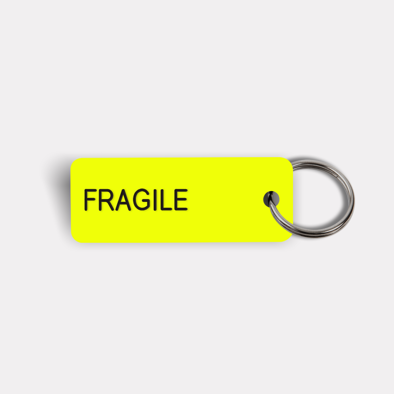 FRAGILE Keytag