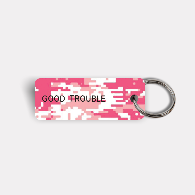 GOOD TROUBLE Keytag
