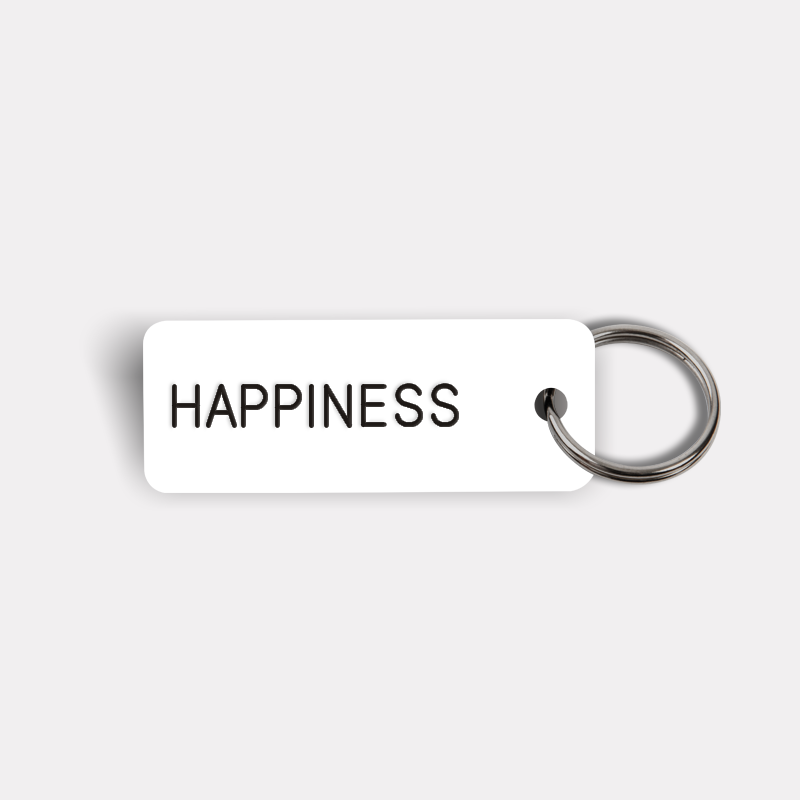 HAPPINESS Keytag