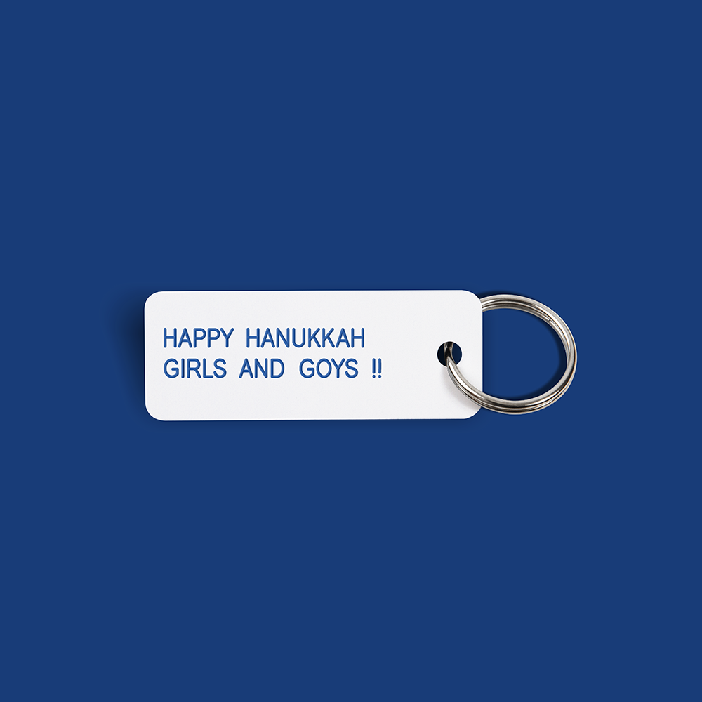 HAPPY HANUKKAH 2022 Keytag (2022-12-19)