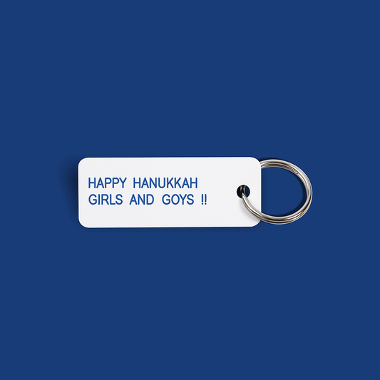 HAPPY HANUKKAH 2022 Keytag (2022-12-19)