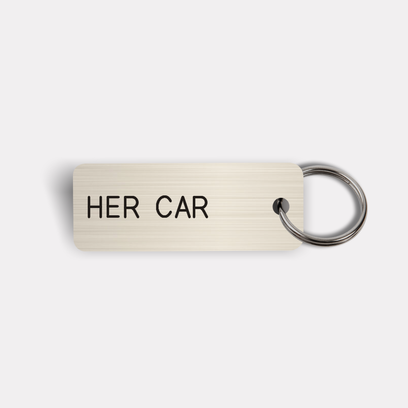 HER CAR Keytag