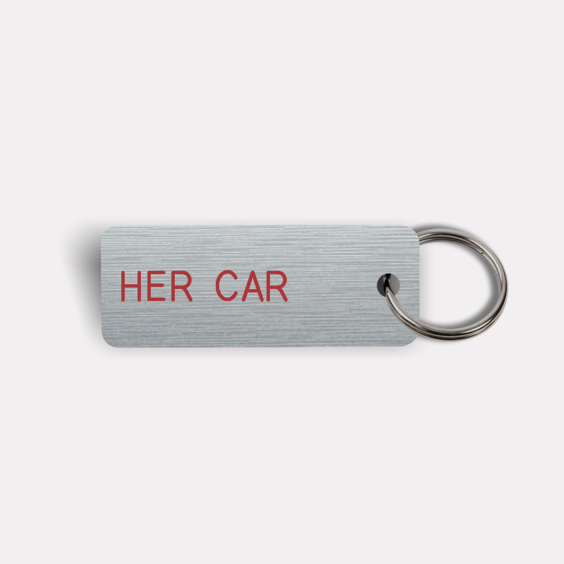 HER CAR Keytag