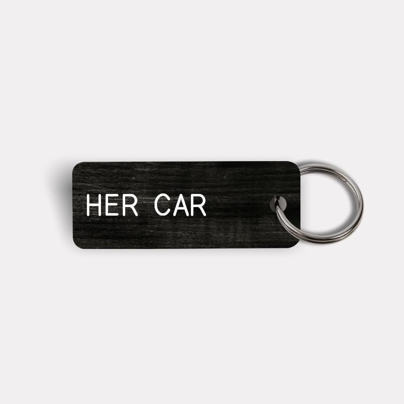 HER CAR Keytag