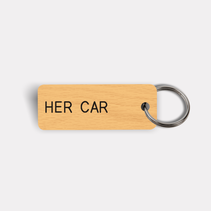 HER CAR Keytag