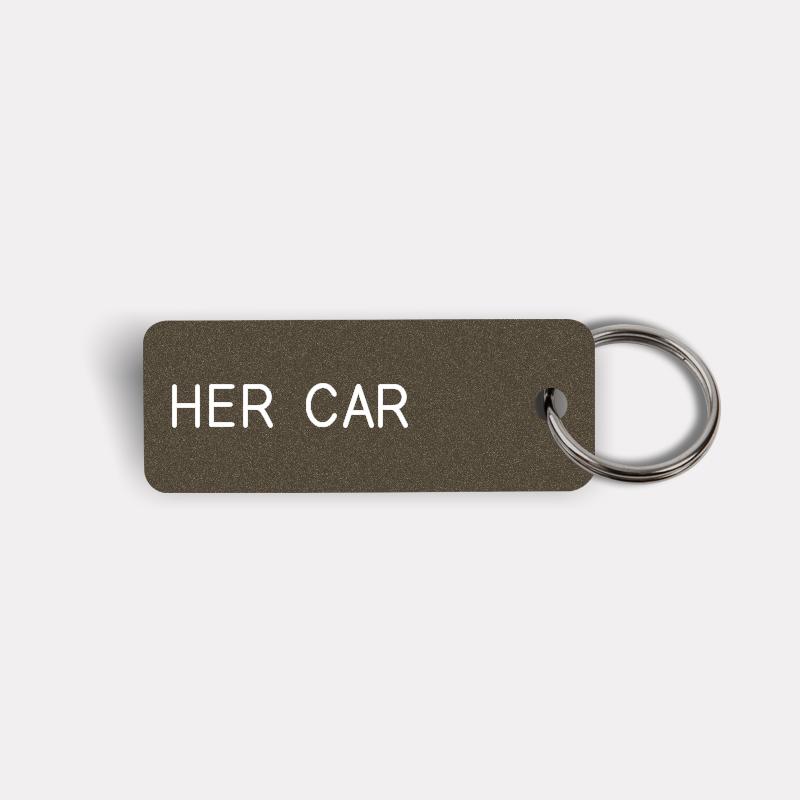 HER CAR Keytag