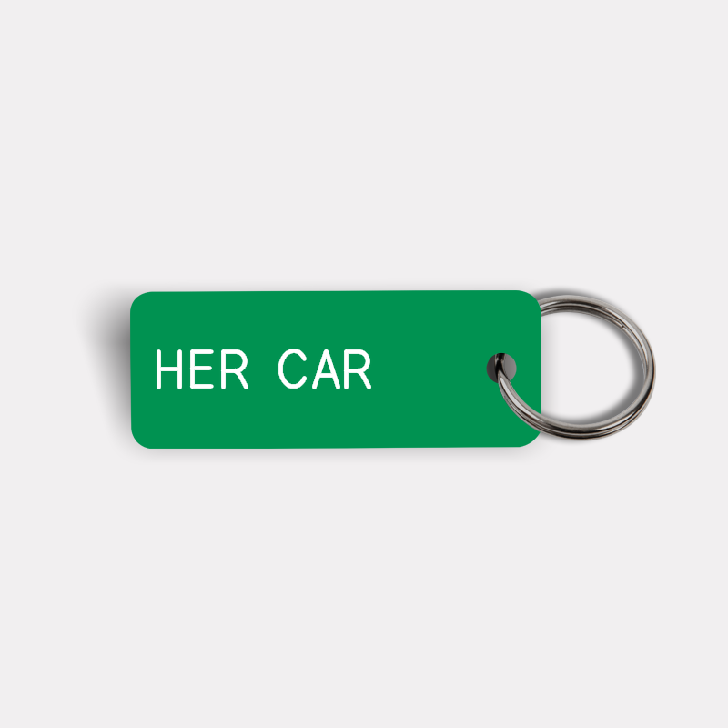 HER CAR Keytag