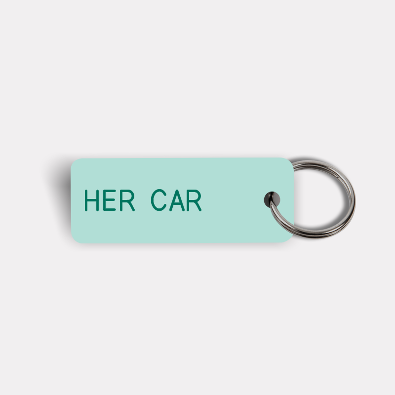 HER CAR Keytag