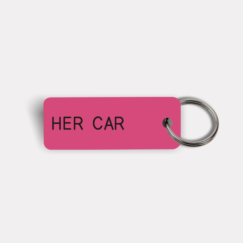 HER CAR Keytag