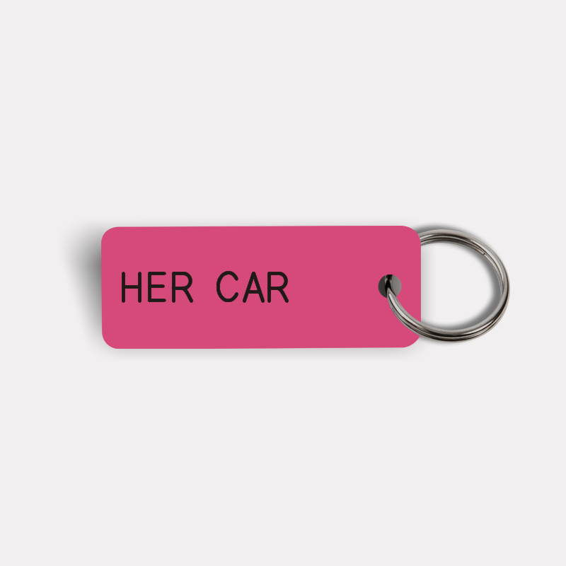 HER CAR Keytag