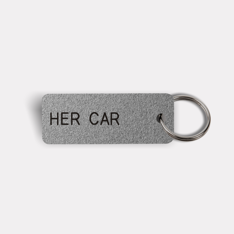 HER CAR Keytag